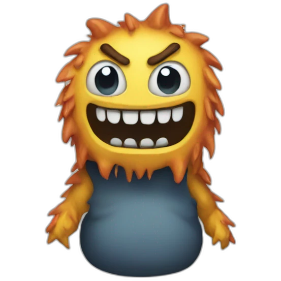 Monster emoji