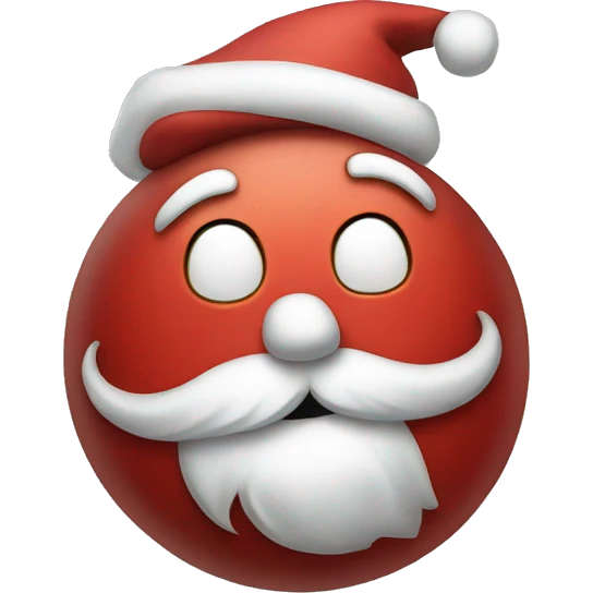 Red cristmas  emoji