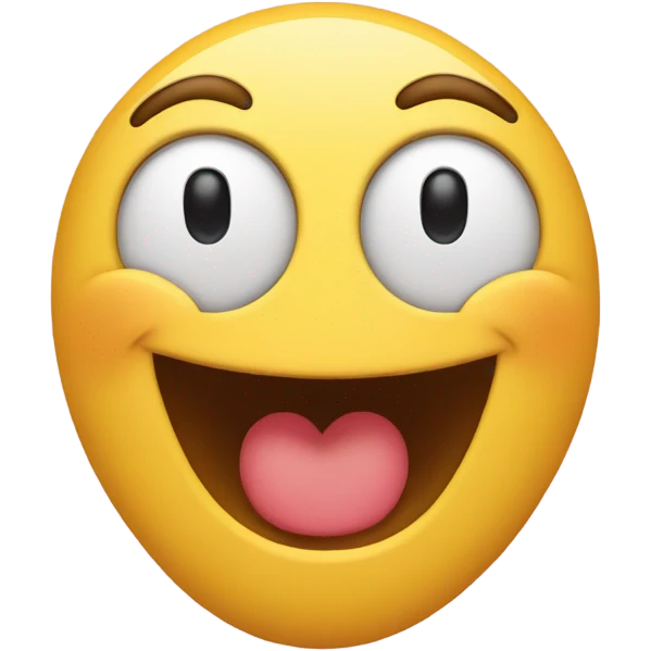 Emoji with heart eyes and Laughing hands over mouth emoji