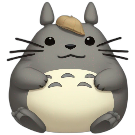 sleeping totoro emoji