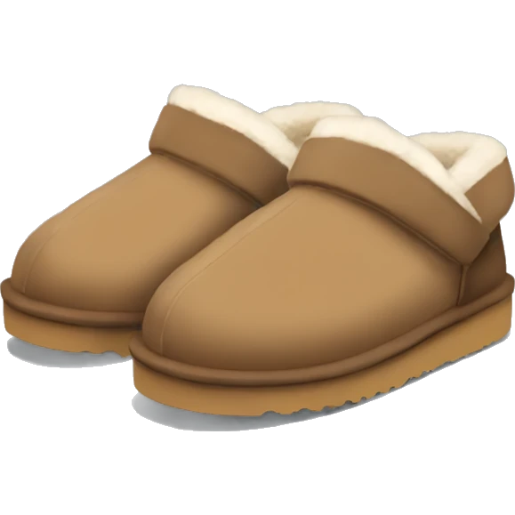 UGG slippers  emoji