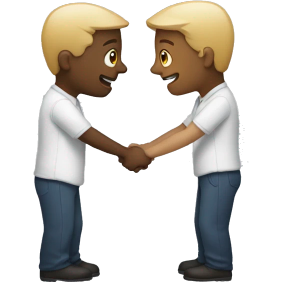 two people becoming partners emoji