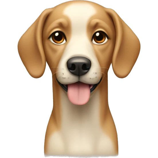 Dog beige  emoji