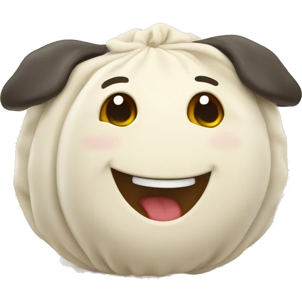 happy dumpling emoji