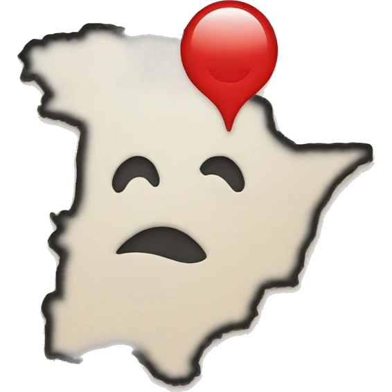 sardinia on a map with only the outline emoji