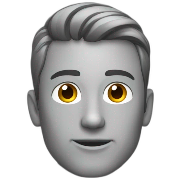 homme leve bras gauche de profil emoji