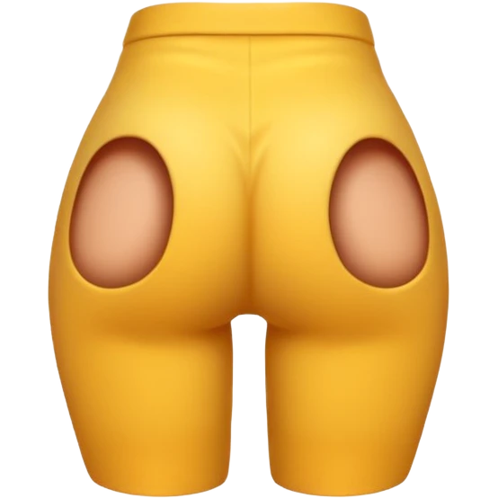 Create a butt emoji