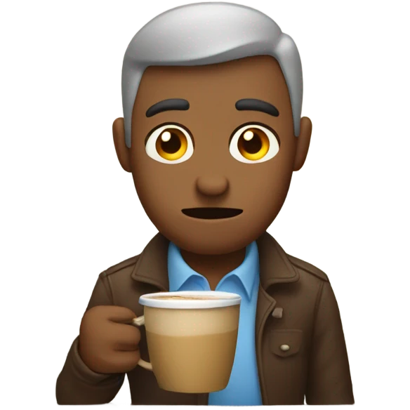 coffee jitters emoji