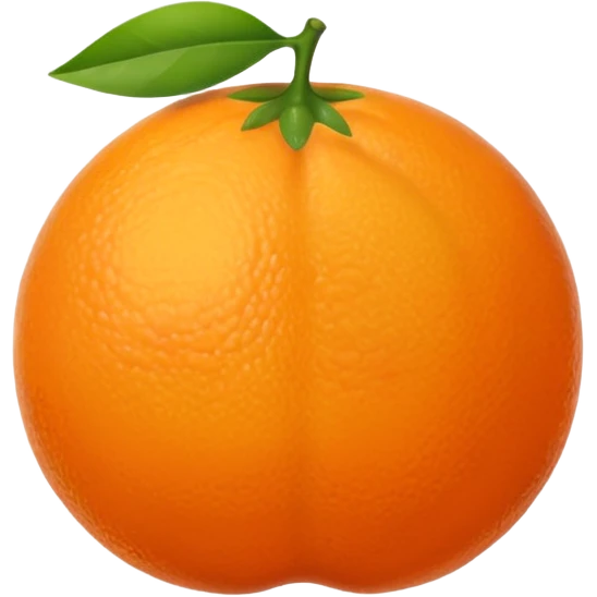 Flat Orange emoji
