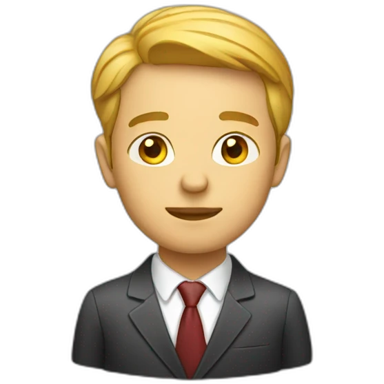 A small investor emoji