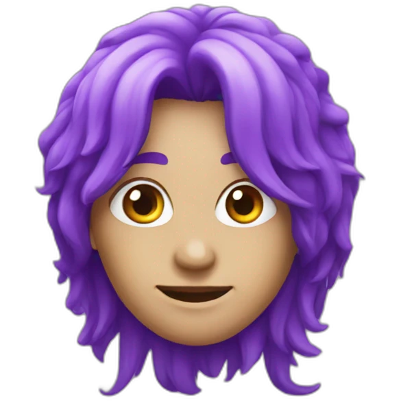 Purple emoji