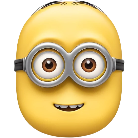 Minions nose emoji