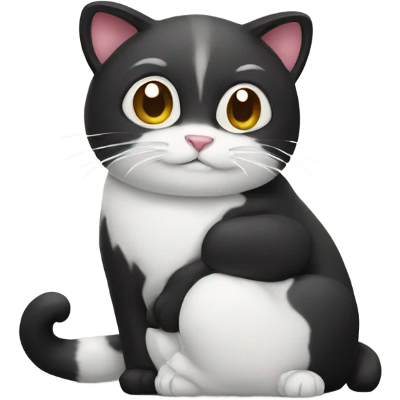 cat with panda emoji