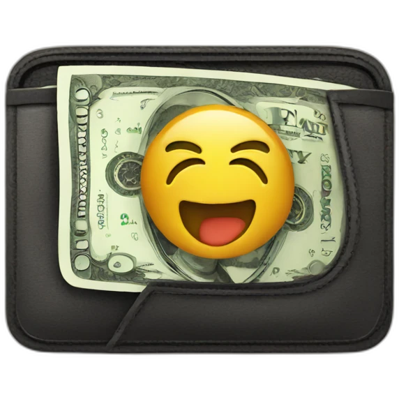 money in wallet emoji