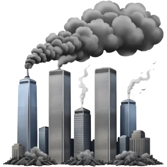twin towers attack emoji