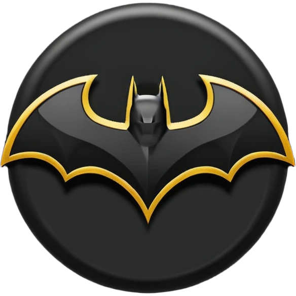 batman logo emoji