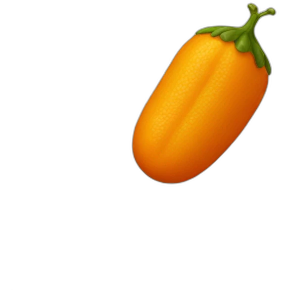 orange-pickle emoji