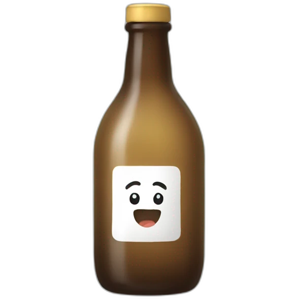 animated bottle emoji