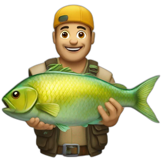 Fishiman beer emoji