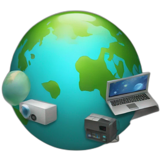 the world technology emoji