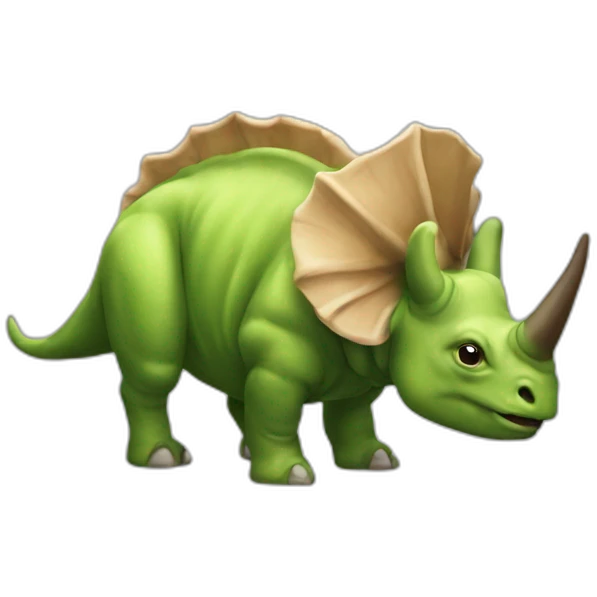 Tricératops emoji