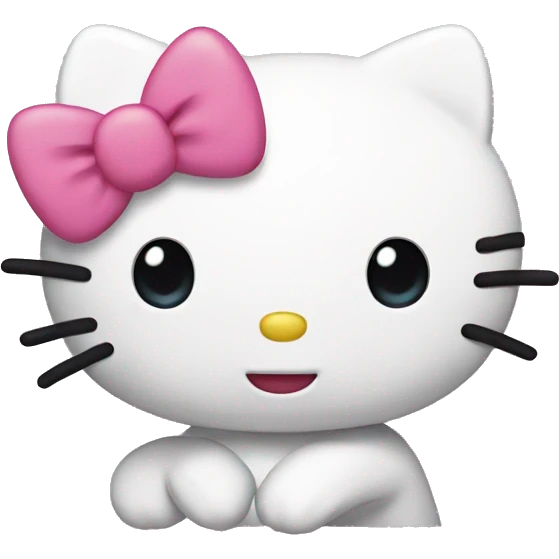 Hello kitty emoji