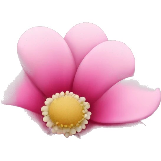 pink flower emoji emoji