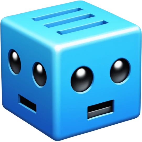 geometery dash cube emoji