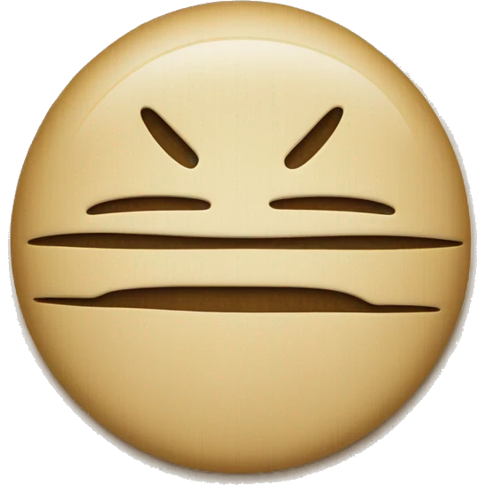Smiley face with blunt emoji