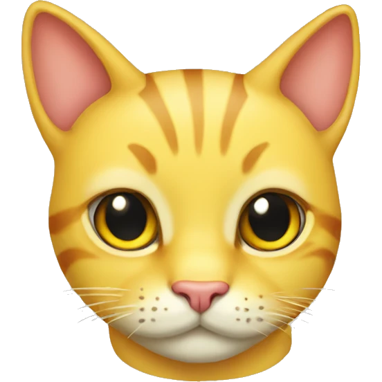 Yellow cat my crocs emoji