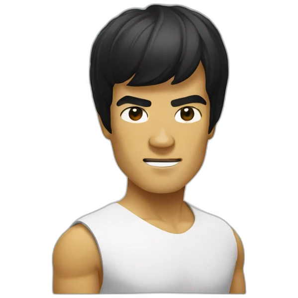 Bruce lee emoji