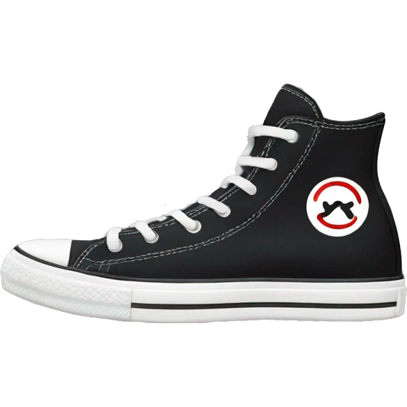 black converse emoji