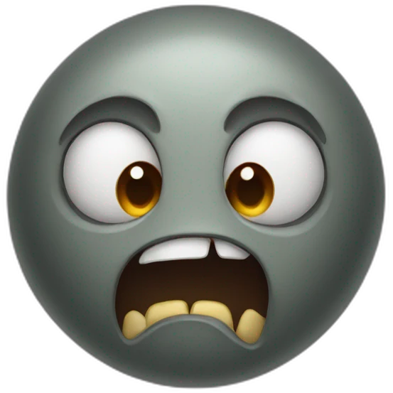 scariest face emoji