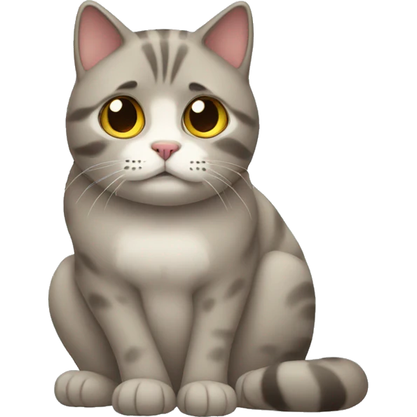 cat triste emoji
