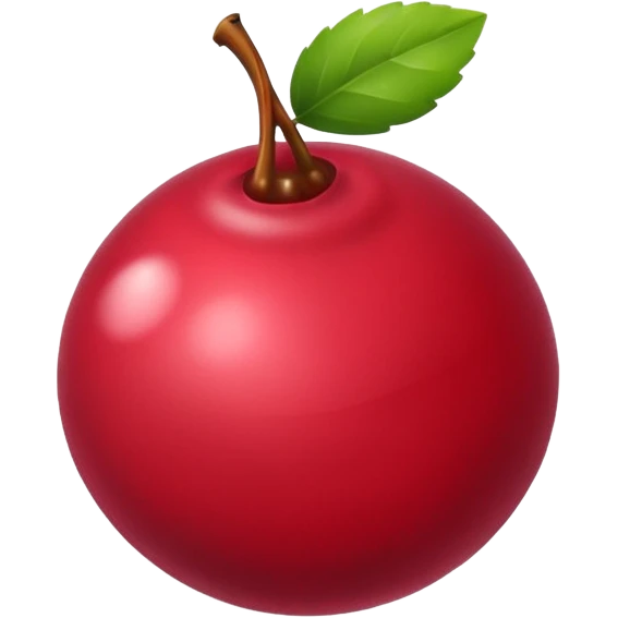 cranberry emoji
