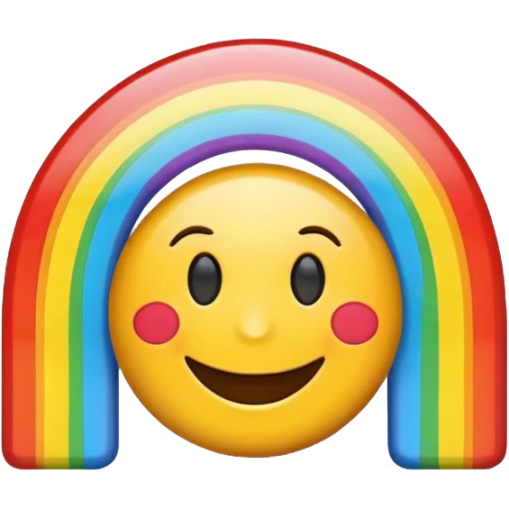Rainbow Magnet Thats funny and Alive emoji