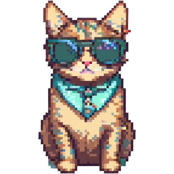 cat wearing sunglasses emoji