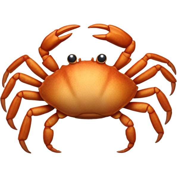 Pinching crab emoji