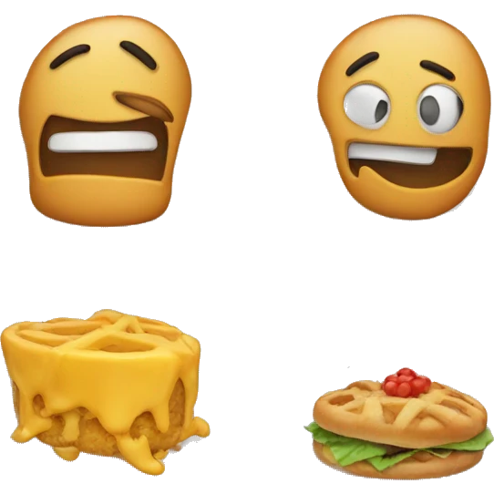 Smell the food emoji