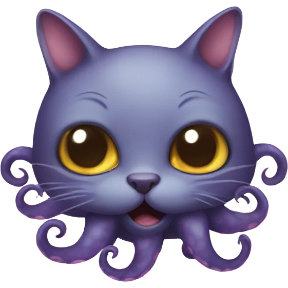 Octopus cat emoji