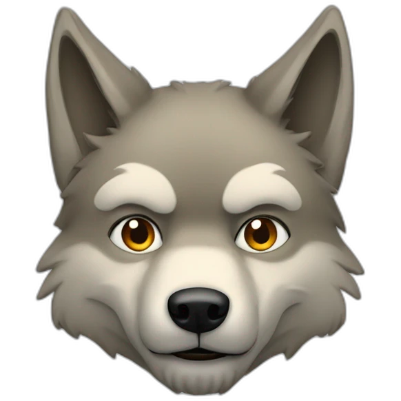 big-bad-wolf emoji