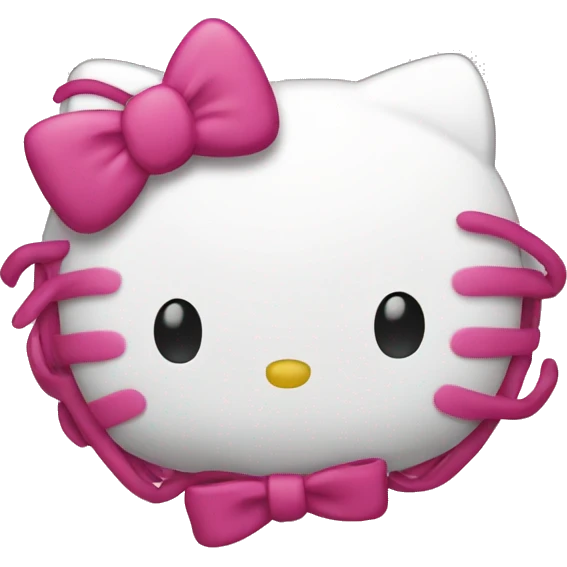 Hello kitty emoji