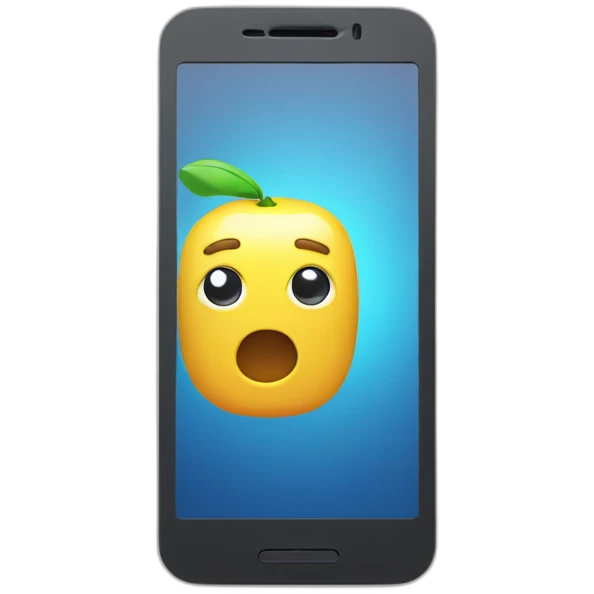 3d smartphone emoji