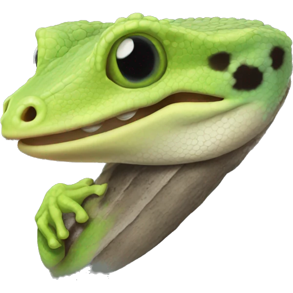 Leachianus gecko  emoji