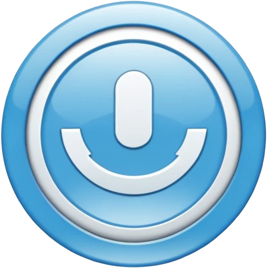 Génère un emoji représentant un badge de vérification : un cercle bleu clair avec un symbole ✔️ blanc au milieu, style simple et plat, comme sur les réseaux sociaux. emoji