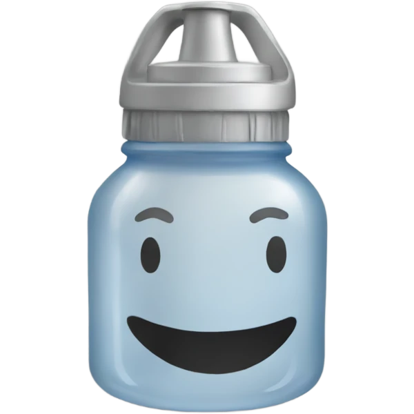 Water bottle emoji