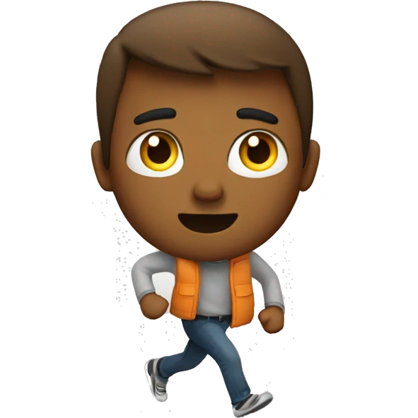 Run away from problems emoji