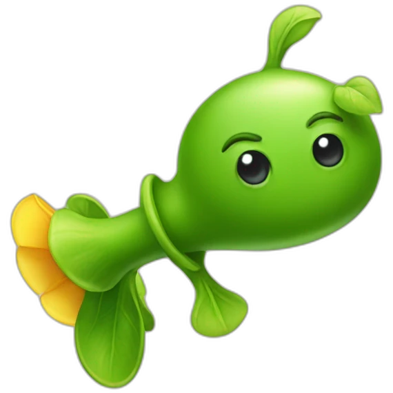 Peashooter emoji