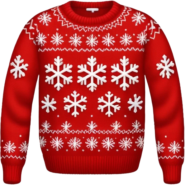 christmas sweater emoji