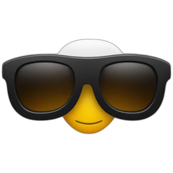 Spy with sunglass emoji